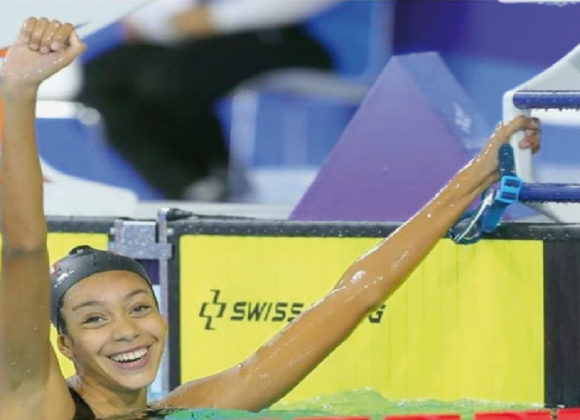 Médaille d'or de Jamila sur 800 NL jamila